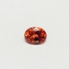 Orange sapphire-7.11x5.66mm-1.38CTS-Oval